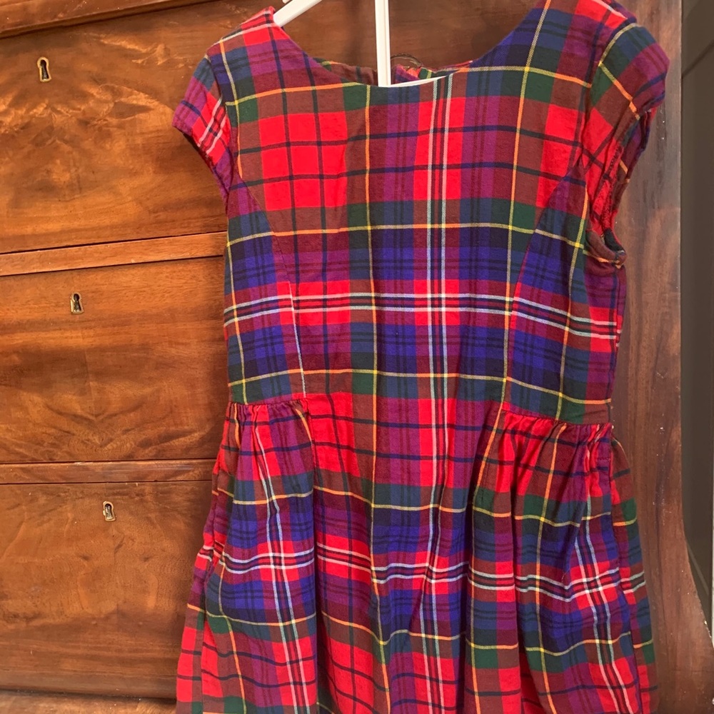 Gap Kids plaid dress